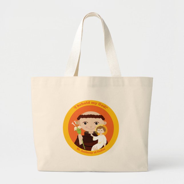 Grand Tote Bag St Anthony de Padoue (Devant)