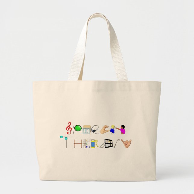 Grand Tote Bag St au travail (Devant)