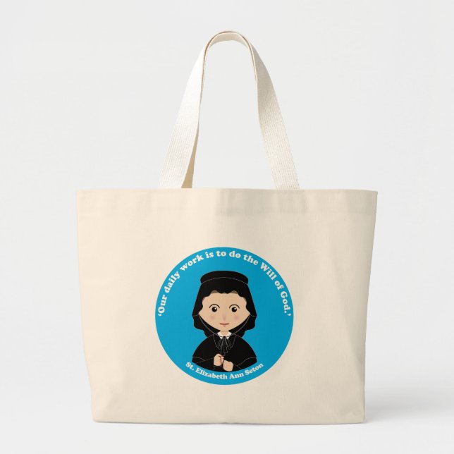 Grand Tote Bag St. Elizabeth Ann Seton (Devant)