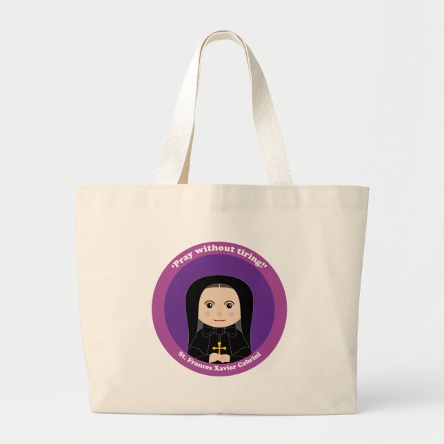 Grand Tote Bag St Frances Xavier Cabrini (Devant)