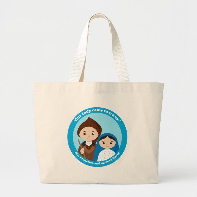 Grand Tote Bag St. Jacinta et St. Francisco Marto (Devant)