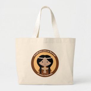 Grand Tote Bag St Kateri Tekakwitha