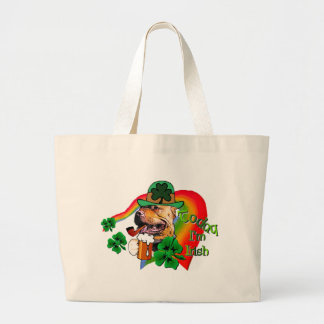 Grand Tote Bag St patrick American Pit Bull Terrier