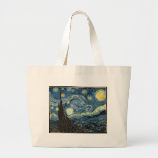 Grand Tote Bag Starry Night by Vincent Van Gogh