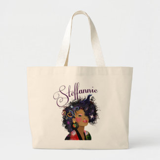 Grand Tote Bag "Steffannie" (Fourre-tout personnalisé) 2