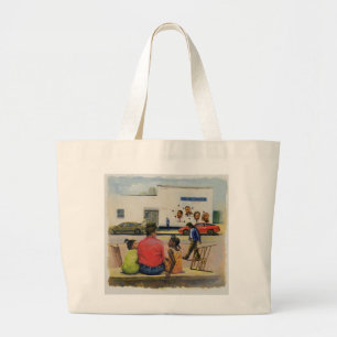 Grand Tote Bag Stoop 2000 de ville d'été
