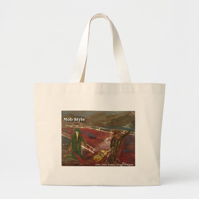 Grand Tote Bag style mafieux (Devant)