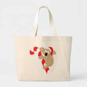 Grand Tote Bag Sucre de canne d'ours de koala