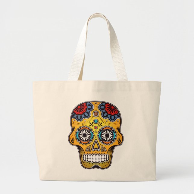GRAND TOTE BAG SUGAR SKULL (Devant)