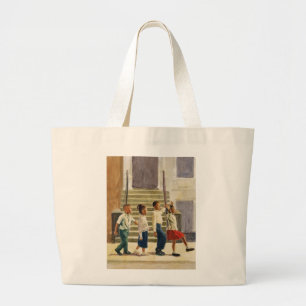Grand Tote Bag Suivez-moi 1995