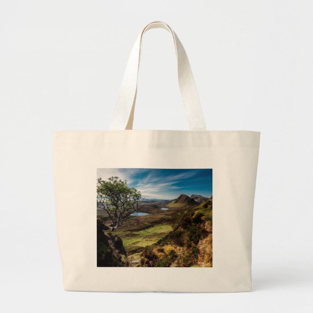 Grand Tote Bag Suivez vos rêves ! (Devant)