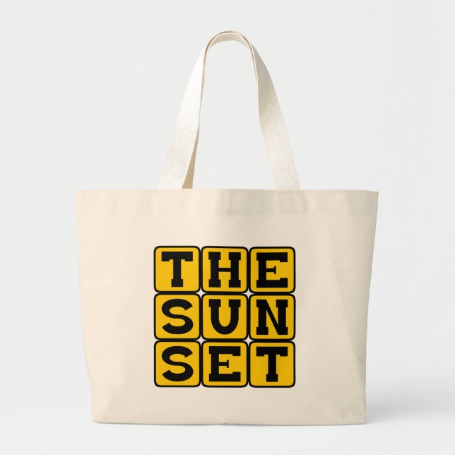 Grand Tote Bag Sunset, district de San Francisco (Devant)