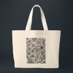 Grand Tote Bag Sunshine Good Times Flower Illustré Fourre-tout<br><div class="desc">De magnifiques fleurs illustrées à la main type "soleil et bons moments". Ajoutez votre personnalisation pour la rendre unique !</div>