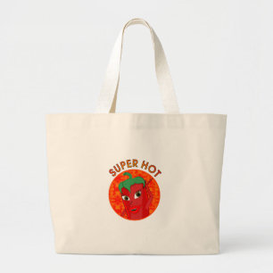 Grand Tote Bag Super Hot Pepper Diva