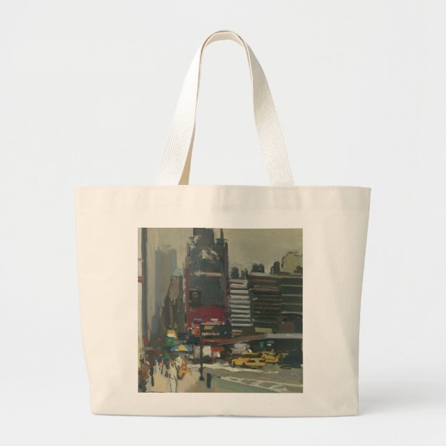 Grand Tote Bag Sur le trottoir 2012 (Devant)