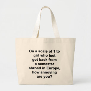 Grand Tote Bag Sur une échelle de 1 à...