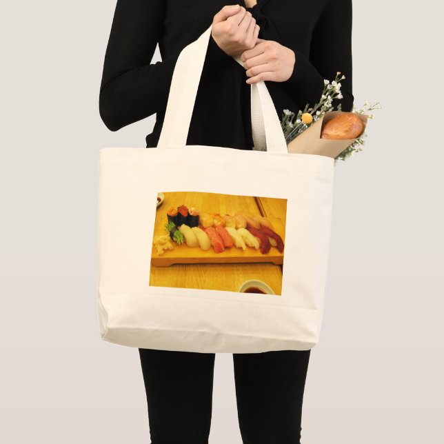 Grand Tote Bag Sushi 寿 司 (Devant (produit))