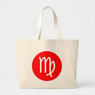 Grand Tote Bag Symbole de la Virgo