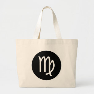 Grand Tote Bag Symbole de la Virgo