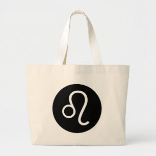Grand Tote Bag Symbole de Leo