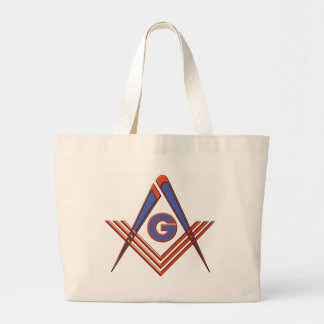 Grand Tote Bag symbole Freemason