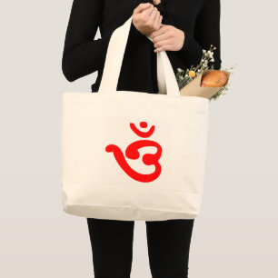 Grand Tote Bag Symbole Om (bengali)