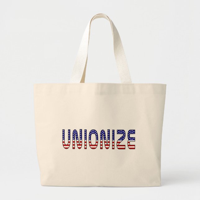 Grand Tote Bag Syndicaliser (Devant)