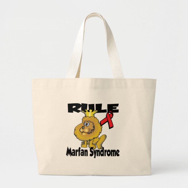 Grand Tote Bag Syndrome de Marfan de règle (Devant)