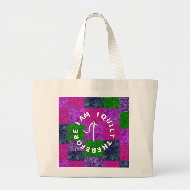 Grand Tote Bag T-Shirt (Devant)