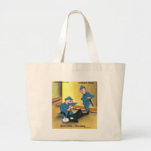 Grand Tote Bag T-shirts drôles de Mime mort, Mugs, Cartes, Cadeau