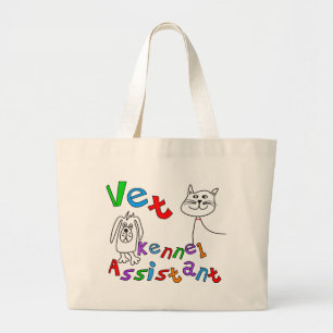 Grand Tote Bag T-shirts et cadeaux auxiliaires de chenil de