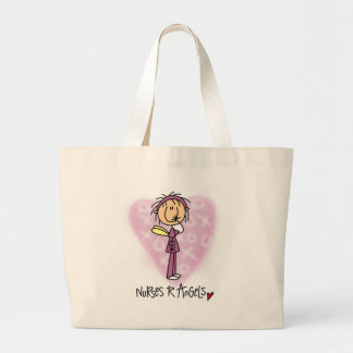 Grand Tote Bag T-shirts et cadeaux d'anges des infirmières R