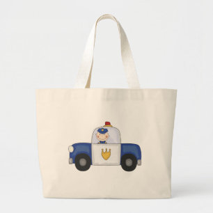 Grand Tote Bag T-shirts et cadeaux de croiseur de police