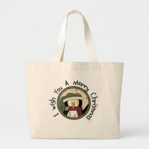 Grand Tote Bag T-shirts et cadeaux de Noël Pingouin