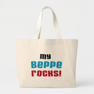 Grand Tote Bag T-shirts et cadeaux My Beppe Rocks