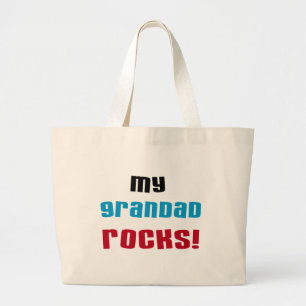 Grand Tote Bag T-shirts et cadeaux My Grandad Rocks