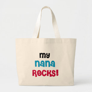 Grand Tote Bag T-shirts et cadeaux My Nana Rocks