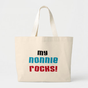 Grand Tote Bag T-shirts et cadeaux My Nonnie Rocks