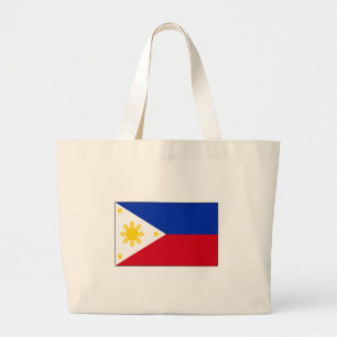 Grand Tote Bag T-shirts et cadeaux philippins de drapeau