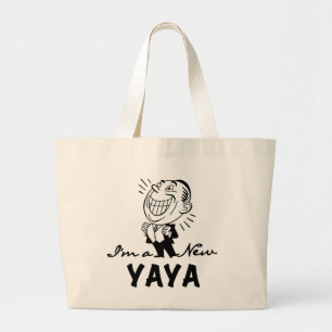 Grand Tote Bag T-shirts et cadeaux Yaya Yaya souriants