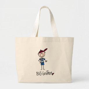 Grand Tote Bag T-shirts personnalisés et cadeaux de frère