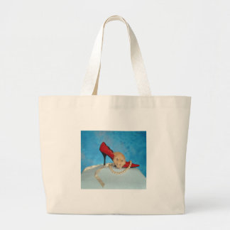 Grand Tote Bag Talon de rouge d'Izzy