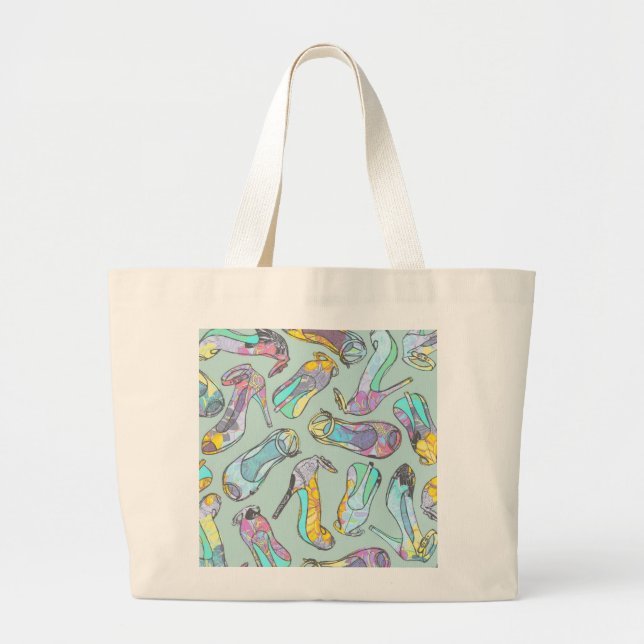 Grand Tote Bag Talons hauts (Devant)