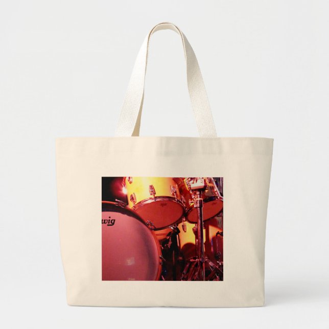 Grand Tote Bag Tambours 1 (Devant)