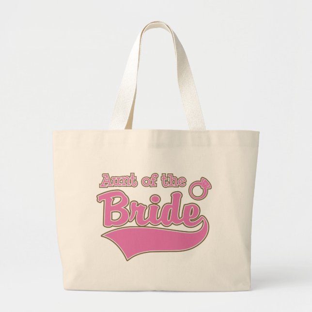 Grand Tote Bag Tante de la mariée (Devant)