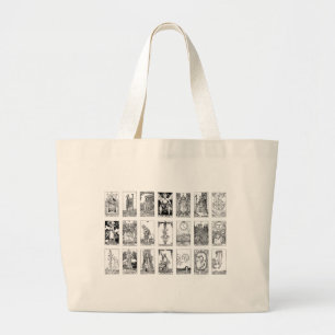 Grand Tote Bag tarot antique