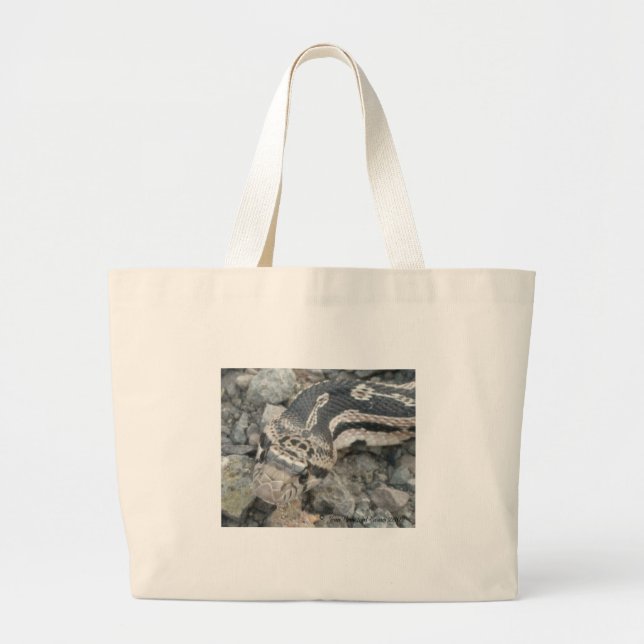 Grand Tote Bag Taureau (Pituophis catenifer sayi) (Devant)