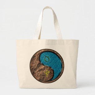 Grand Tote Bag Taureau & Singe d'eau