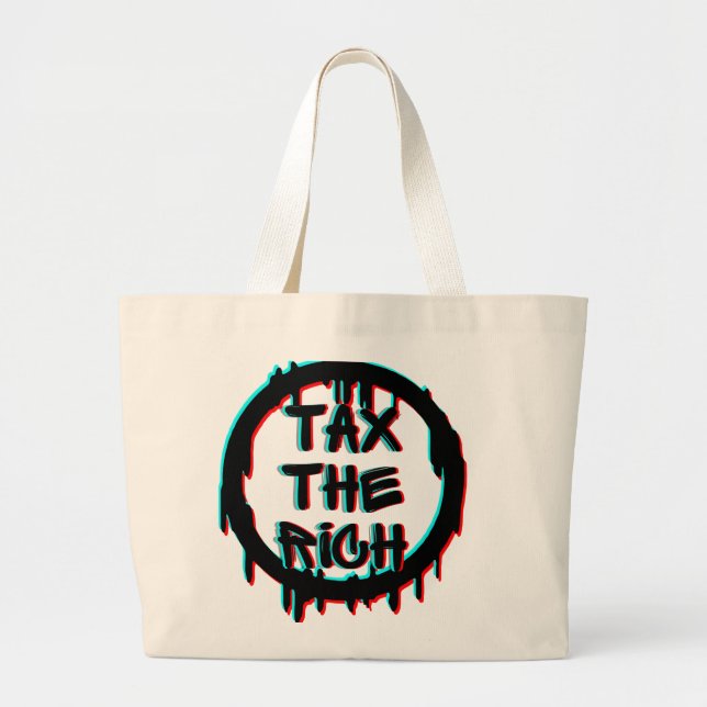 Grand Tote Bag Taxe Le Riche Original (Devant)