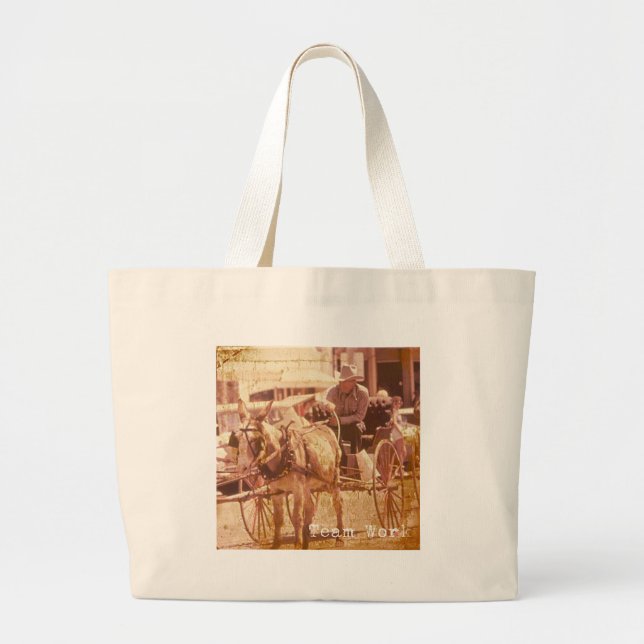 Grand Tote Bag Team Work (Devant)